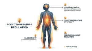 how body heats in fever
